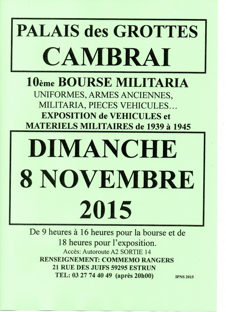 Bourse Expo 2015